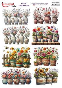 Sulu Transfer Kağıdı 25x35cm ST-1991