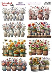 Sulu Transfer Kağıdı 25x35cm ST-1991