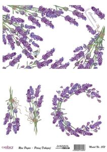 Cadence Pirinç Dekopaj Kağıdı - Model 583