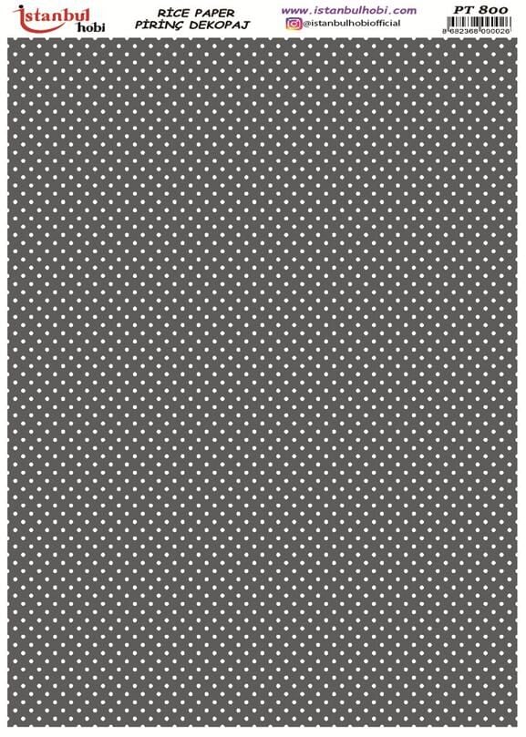Pirinç Dekopaj Kağıdı 30x42cm PT-800