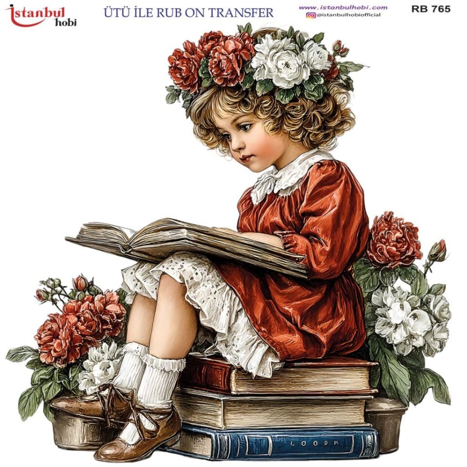 Ütü ile Rub On Transfer Kağıdı 30x30cm RB-765