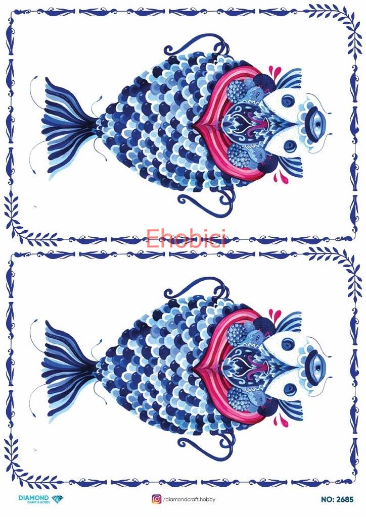 Diamond Pirinç Dekopaj Kağıdı - 2685