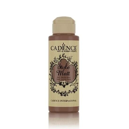Cadence Style Matt Akrilik Boya S9059 Esmer Kahve 120ml
