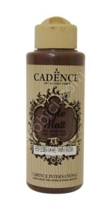 Cadence Style Matt Akrilik Boya S9059 Esmer Kahve 120ml