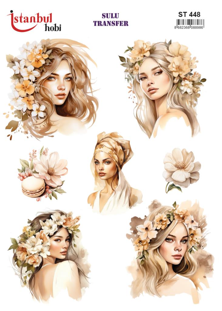 Sulu Transfer Kağıdı 25x35cm ST-448