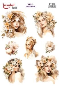 Sulu Transfer Kağıdı 25x35cm ST-448