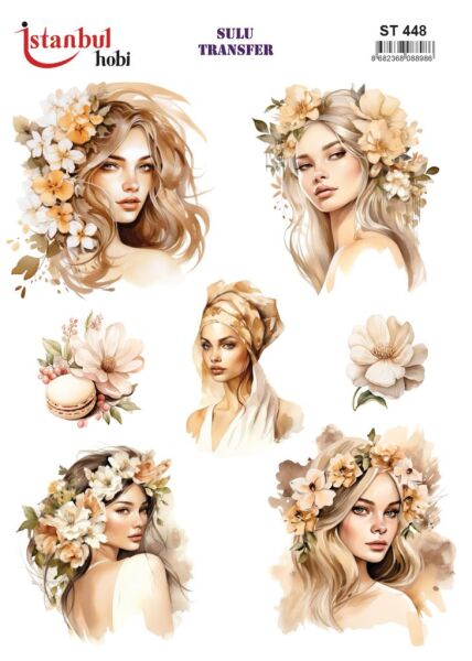 Sulu Transfer Kağıdı 25x35cm ST-448