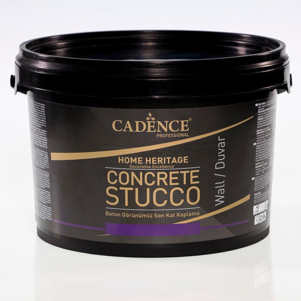 Cadence Concrete Stucco Gri Kalın Son Kat Beton Kaplama 3KG