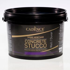 Cadence Concrete Stucco Gri Kalın Son Kat Beton Kaplama 3KG