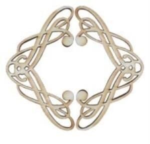 Lazer Kesim Ahşap Süsler PS-73