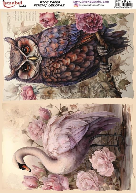 Pirinç Dekopaj Kağıdı 30x42cm PT-1840