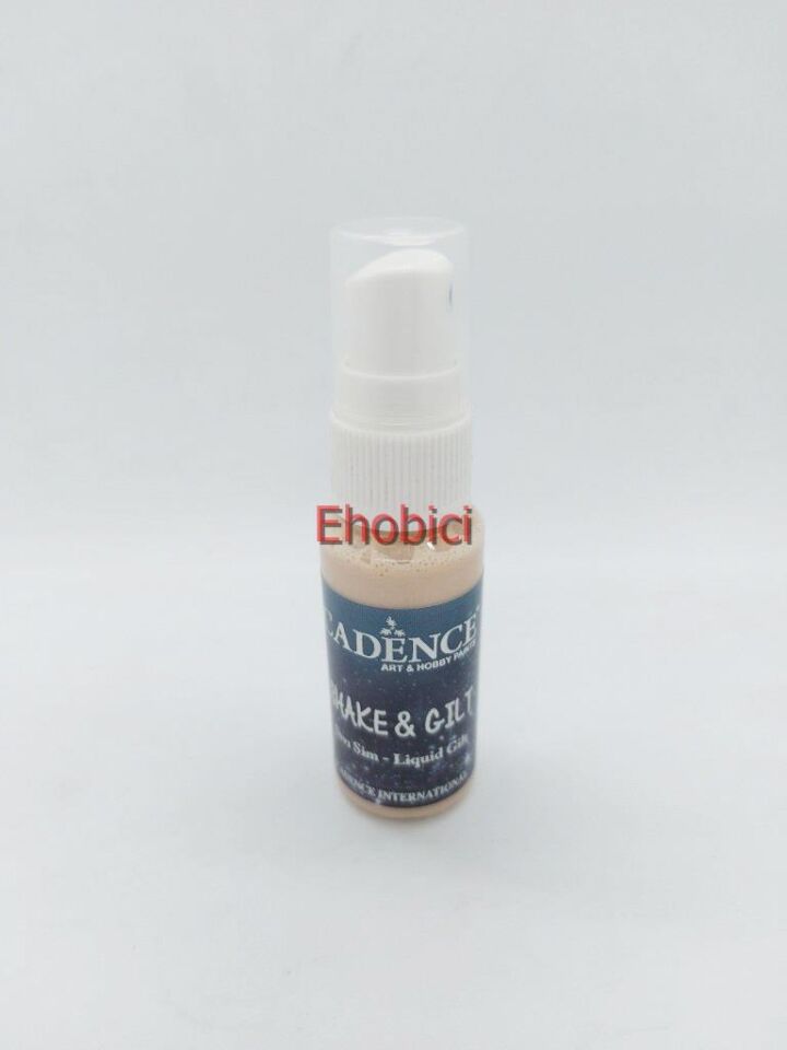 Cadence Sprey Sıvı Sim Shake&Gilt Altın 25ML