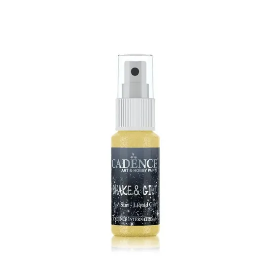 Cadence Sprey Sıvı Sim Shake&Gilt Altın 25ML
