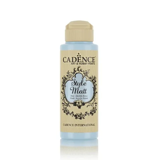Cadence Style Matt Akrilik Boya S9034 Toz Mavi 120ml