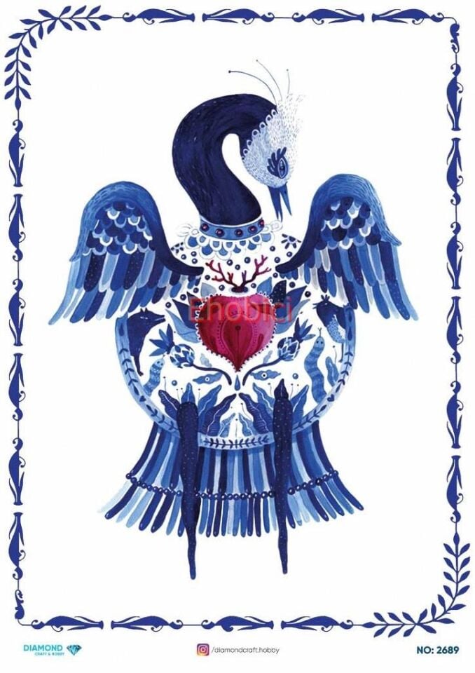 Diamond Pirinç Dekopaj Kağıdı - 2689