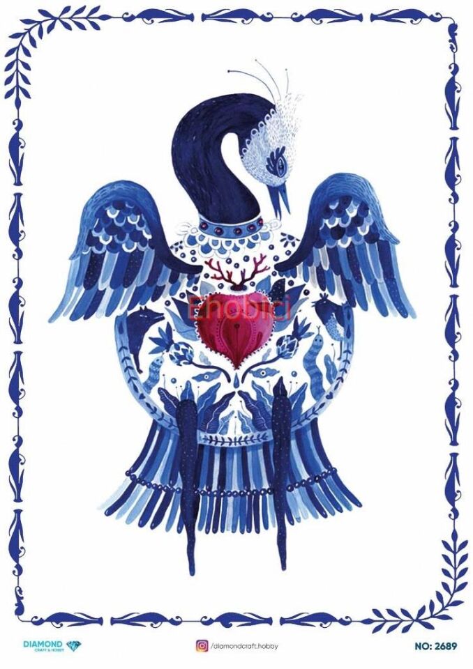 Diamond Pirinç Dekopaj Kağıdı - 2689