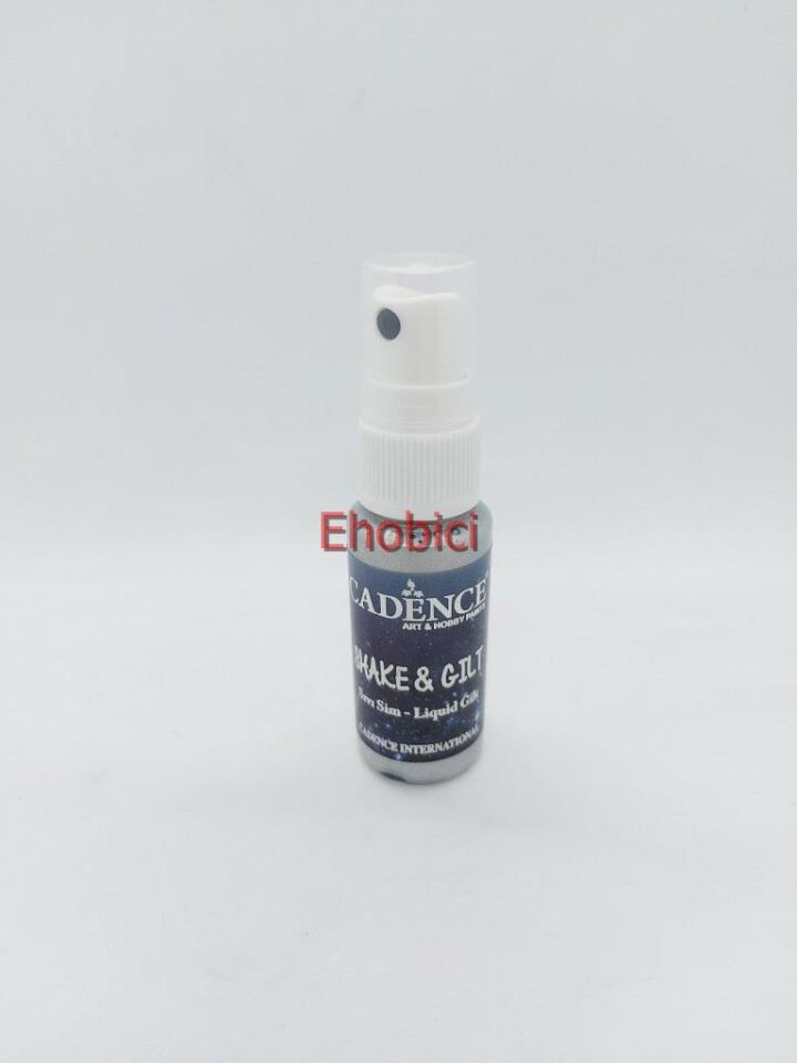 Cadence Sprey Sıvı Sim Shake&Gilt Gümüş 25ML
