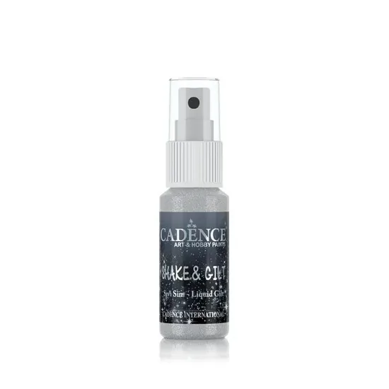 Cadence Sprey Sıvı Sim Shake&Gilt Gümüş 25ML