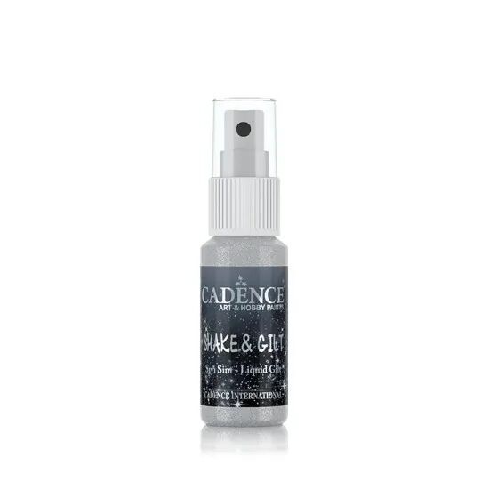 Cadence Sprey Sıvı Sim Shake&Gilt Gümüş 25ML