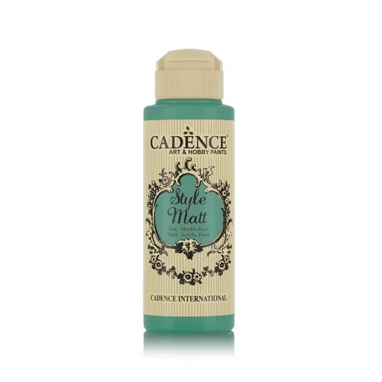 Cadence Style Matt Akrilik Boya S9037 Ultra Marin Yeşil 120ml