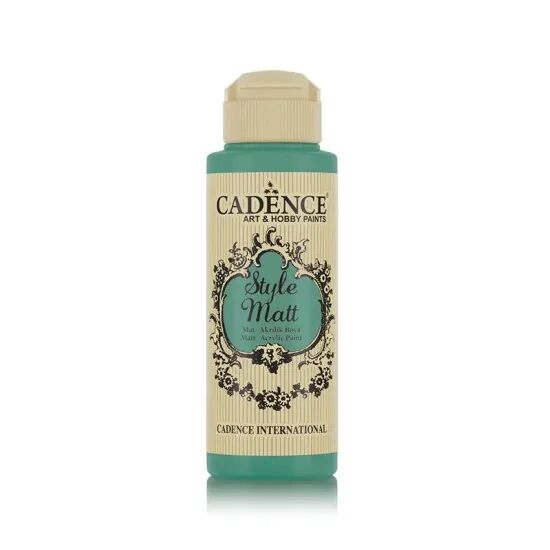 Cadence Style Matt Akrilik Boya S9037 Ultra Marin Yeşil 120ml
