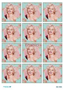 Diamond Pirinç Dekopaj Kağıdı - 1330