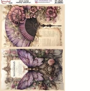 Pirinç Dekopaj Kağıdı 30x42cm PT-1848