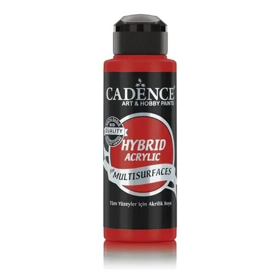Cadence Hibrit Multisurface Boya H053 Crimson Kırmızı 120ML