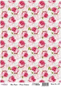 Cadence Pirinç Dekopaj Kağıdı - Model 589