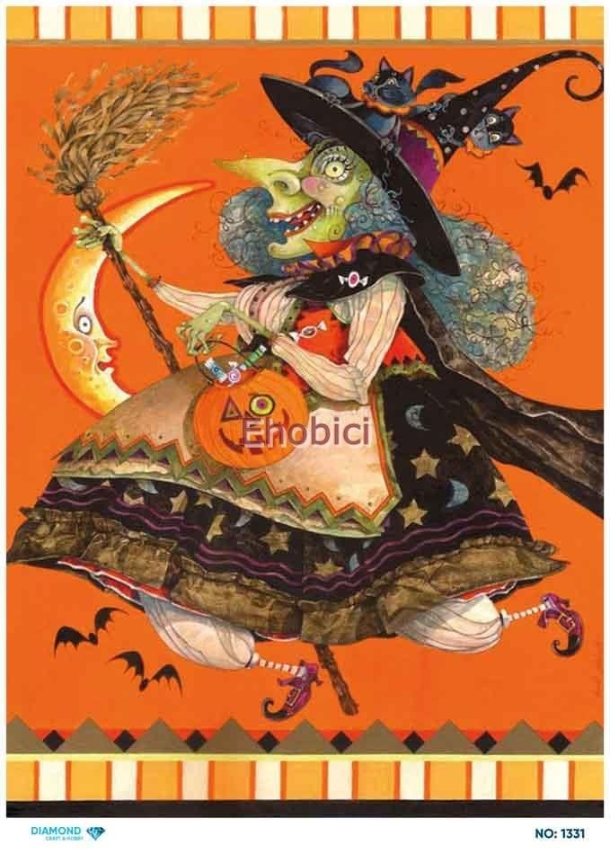 Diamond Pirinç Dekopaj Kağıdı - 1331