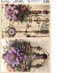 Pirinç Dekopaj Kağıdı 30x42cm PT-1862