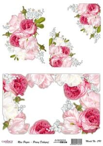 Cadence Pirinç Dekopaj Kağıdı - Model 590