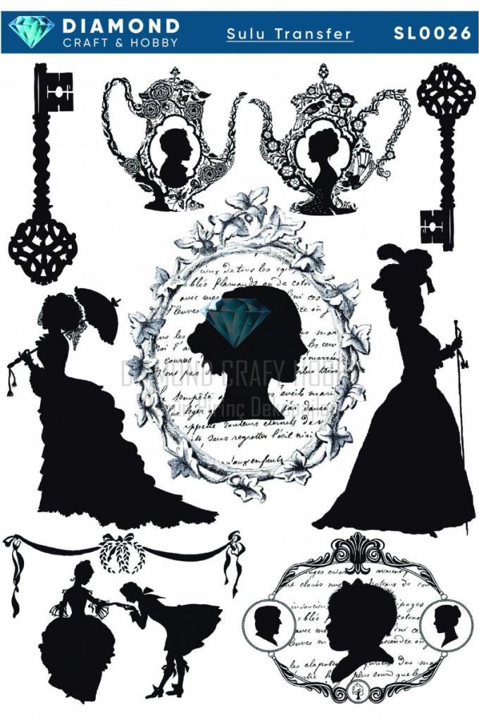 Diamond Craft Sulu Transfer 25x35cm SL026