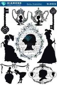 Diamond Craft Sulu Transfer 25x35cm SL026