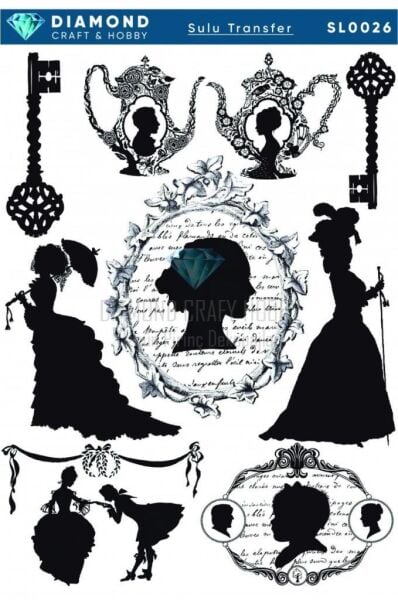 Diamond Craft Sulu Transfer 25x35cm SL026