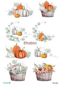 Diamond Pirinç Dekopaj Kağıdı - 1332