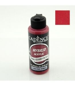 Cadence Hibrit Multisurface Boya H054 Kan Kırmızı 120ML