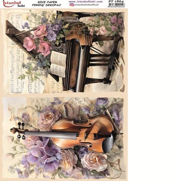 Pirinç Dekopaj Kağıdı 30x42cm PT-1864
