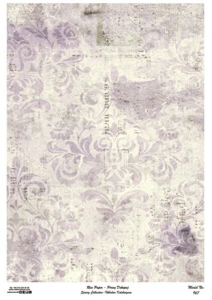 Cadence Pirinç Dekopaj Kağıdı Model - 967