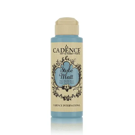 Cadence Style Matt Akrilik Boya S9031 Mavi Zirkon 120ml