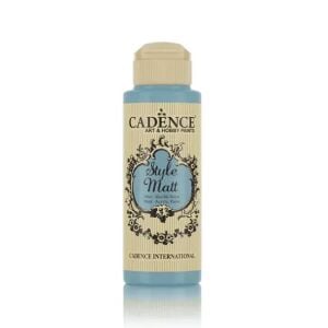 Cadence Style Matt Akrilik Boya S9031 Mavi Zirkon 120ml