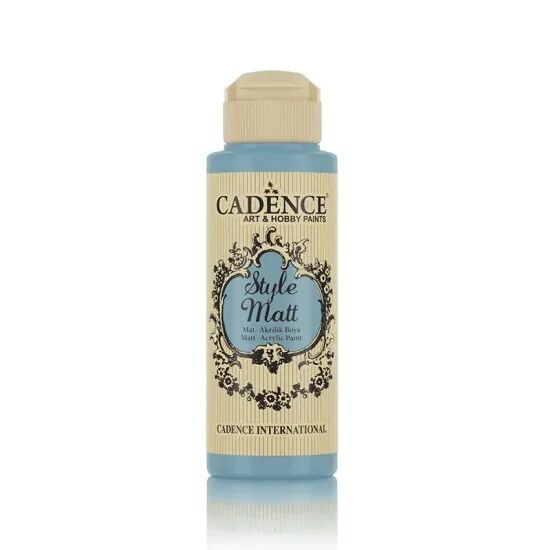 Cadence Style Matt Akrilik Boya S9031 Mavi Zirkon 120ml