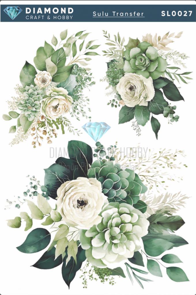 Diamond Craft Sulu Transfer 25x35cm SL027