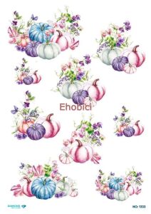 Diamond Pirinç Dekopaj Kağıdı - 1333