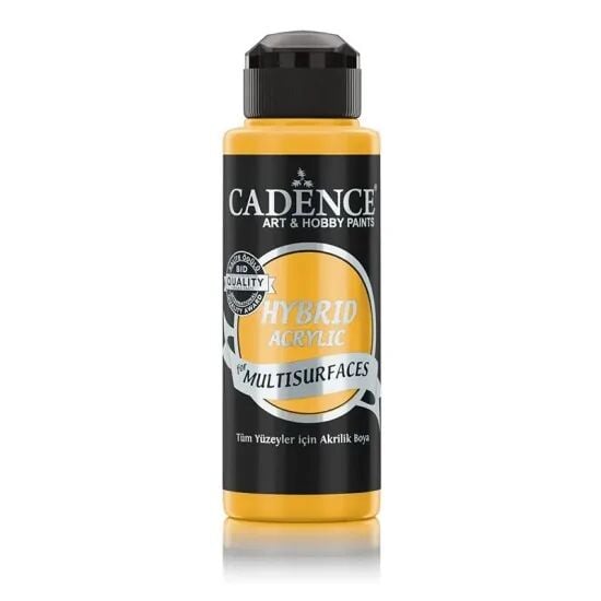 Cadence Hibrit Multisurface Boya H103 Güneş Sarı 120ml