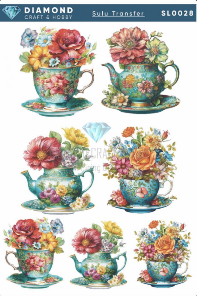 Diamond Craft Sulu Transfer 25x35cm SL028