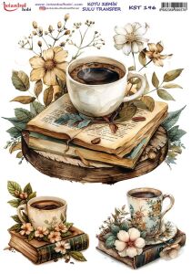 Koyu Zemin Sulu Transfer Kağıdı 25x35cm KST-196