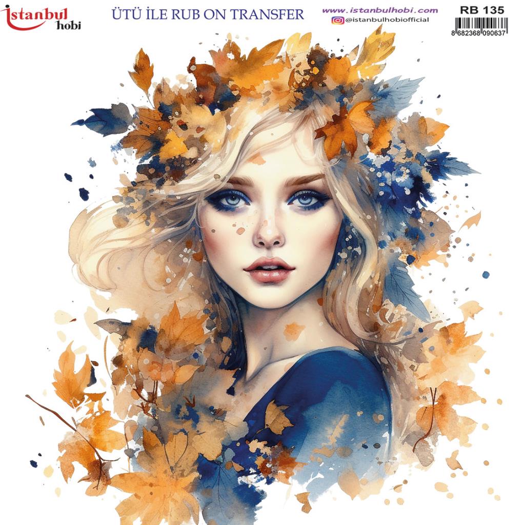 Ütü ile Rub On Transfer Kağıdı 30x30cm RB-135