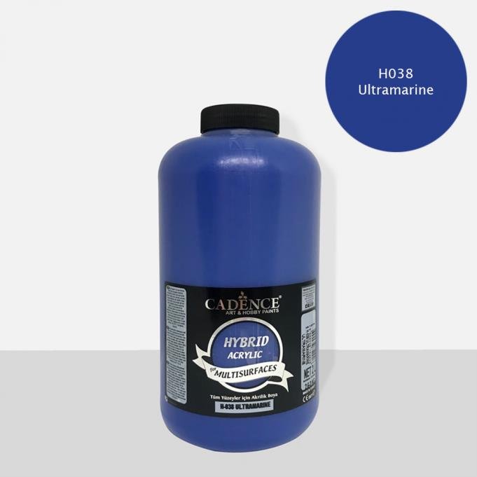 Cadence Hibrit Multisurface Boya 2000ml H-038 Ultramarine (3 Kg)