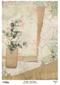 Cadence Pirinç Dekopaj Kağıdı Model - 960